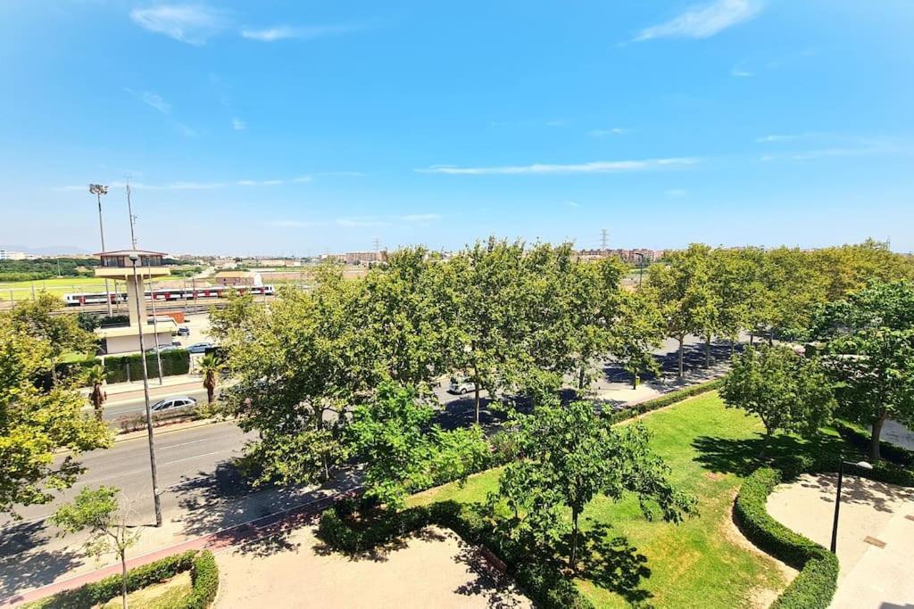 Beach Valencia Luxury E-Arenas 117 Apartment With Terrace In Edificio Arenas Luaran gambar
